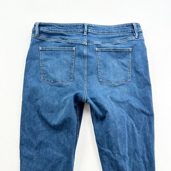 Country Road Jeans Womens 16 Blue Denim Stretch Lightweight Outdoors Adult Basic - Picture 9 of 10